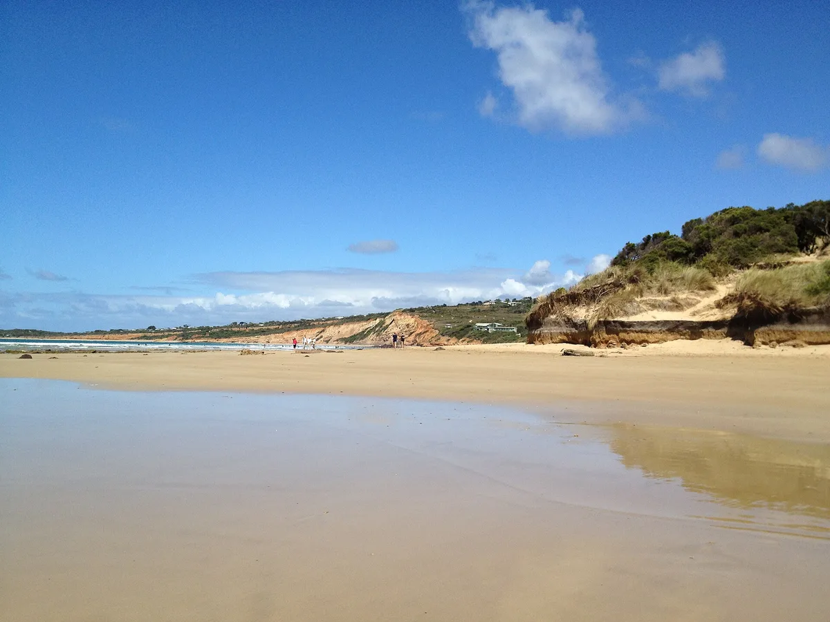 Plage d'Anglesea, Anglesea, Great Ocean Road, Australie — 2