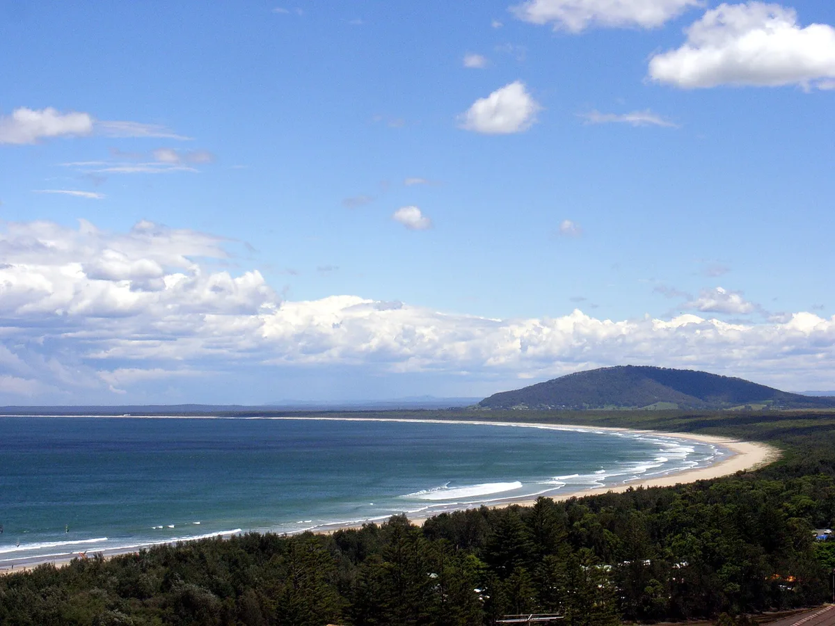 Seven Mile Beach — Lennox Head South, Lennox Head, Australian East Coast, Australie — 6