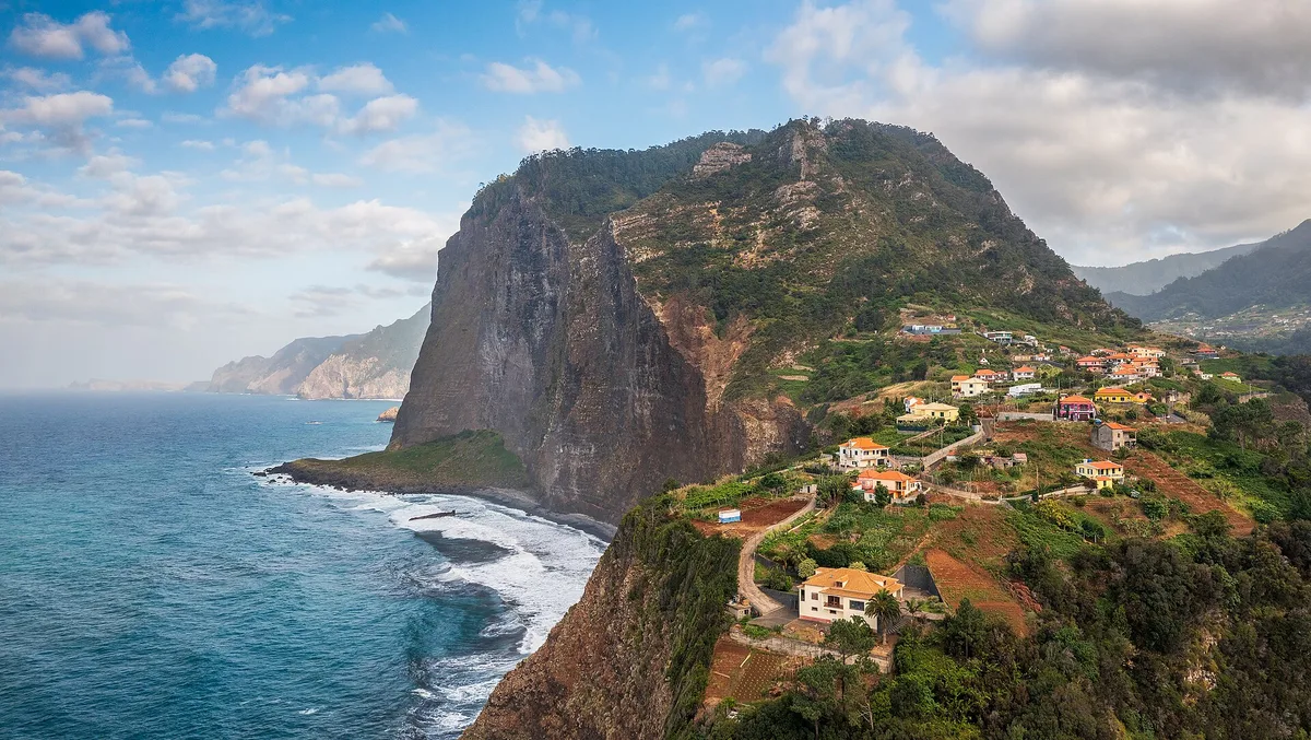 Plage de São Roque do Faial, Santana, Madeira Archipelago, Portugal