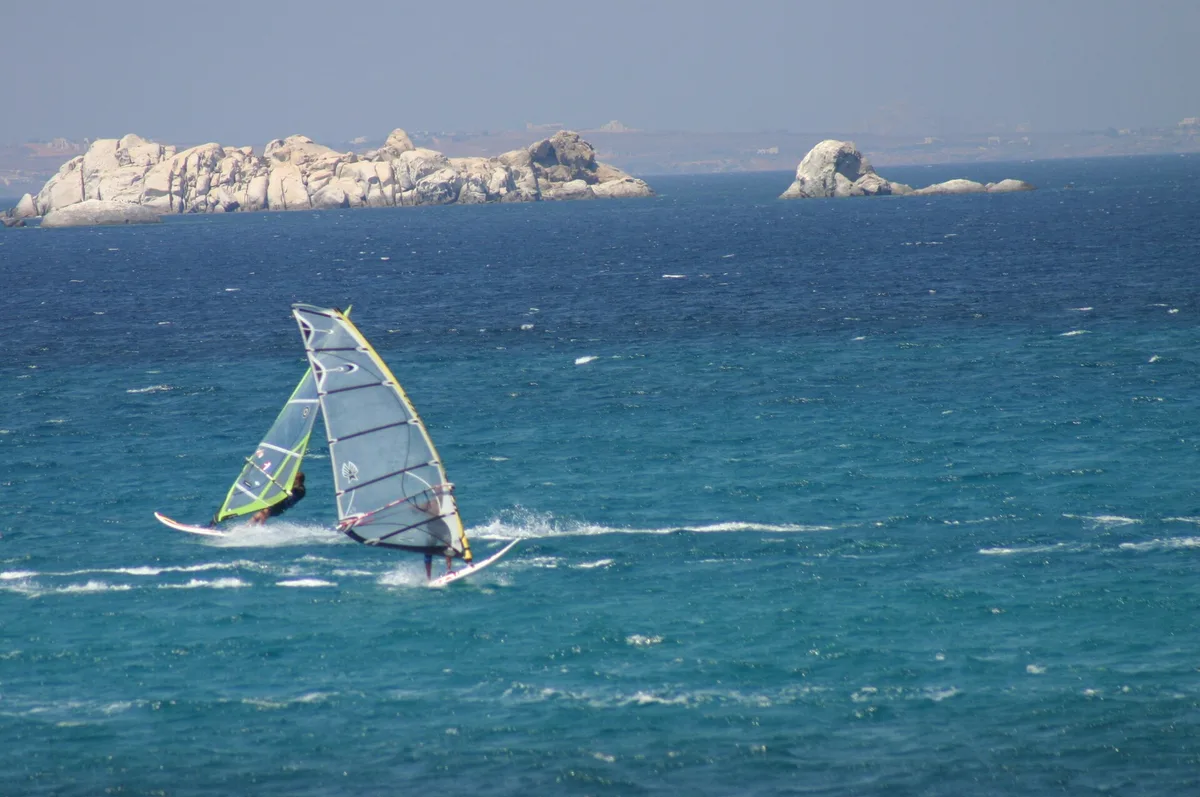 Plage de la Mikri Vigla, Cyclades, Grèce — 3