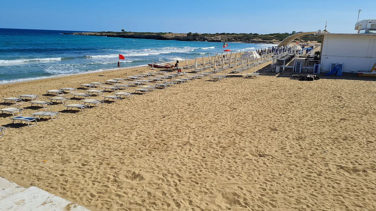 Plage de l'Arenella, Syracuse, Sicily, Italie — 3