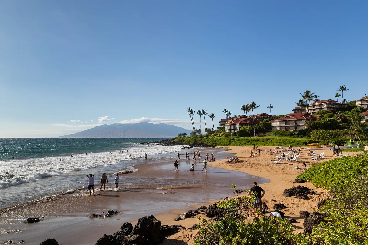 Polo Beach, Kīhei, Hawaii, États-Unis