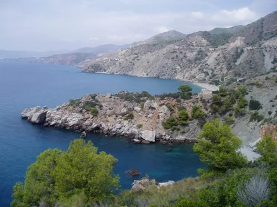 Maro-Cerro Gordo Beach, Nerja, Andalusia, Spain — 2