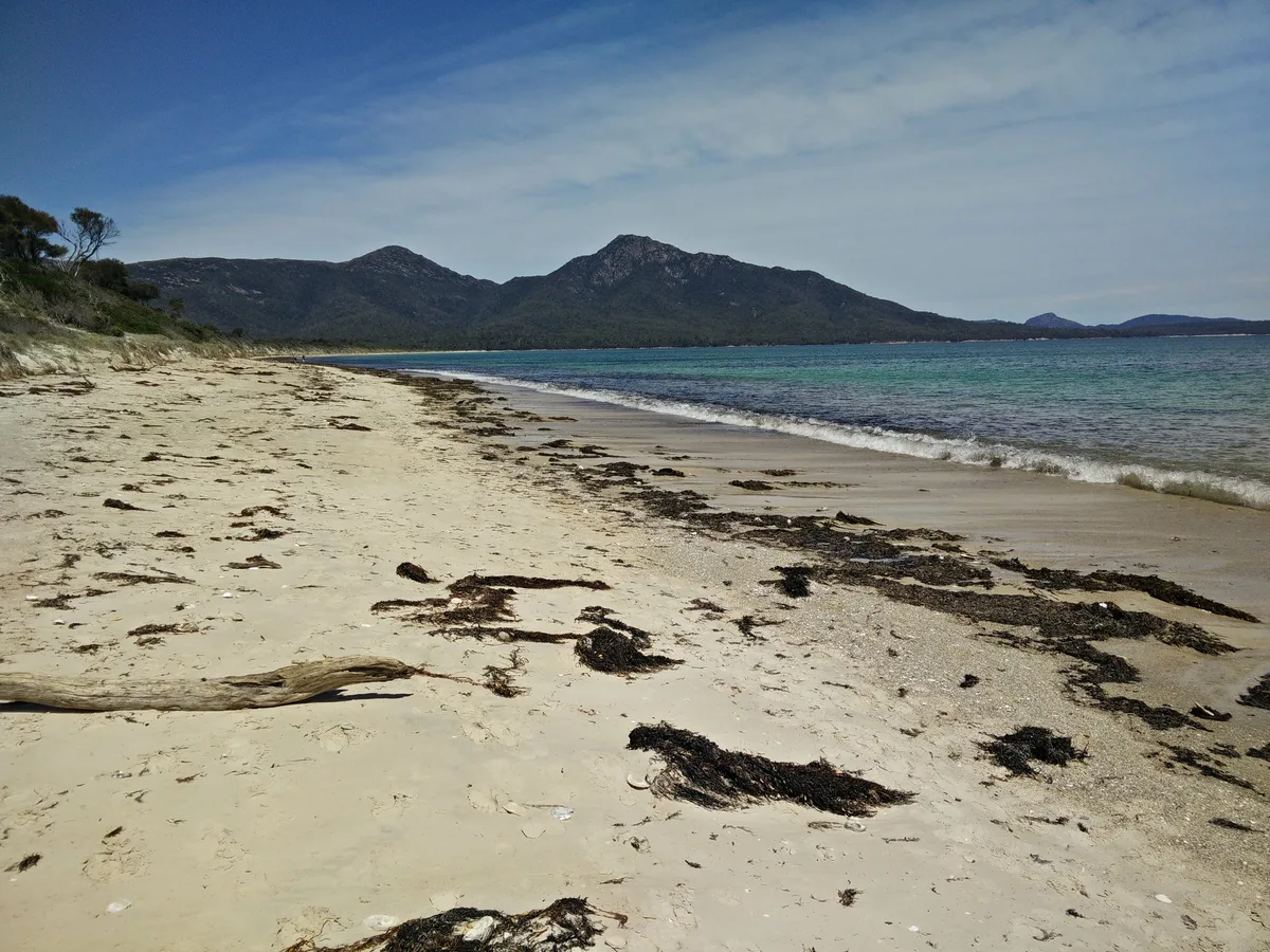 Hazards Beach, Coles Bay, Tasmania, Australie — 2
