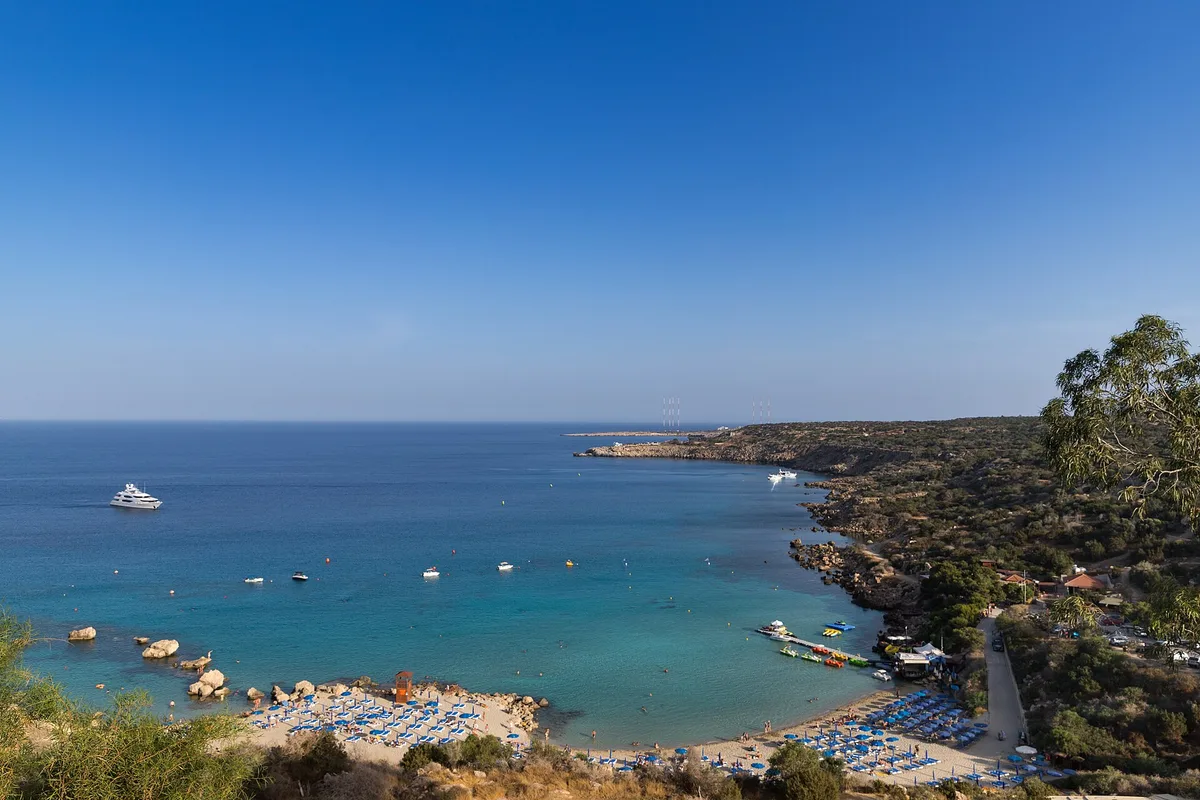 Plage de Konnos, Cyprus, Chypre