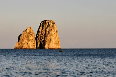 Plage de Marina Piccola, Capri, Campania, Italie — 3