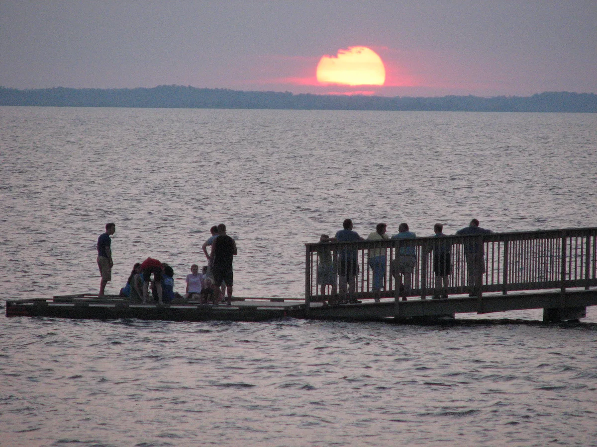 Duck Soundside Beach, Town of Duck, US East Coast, United States — 5