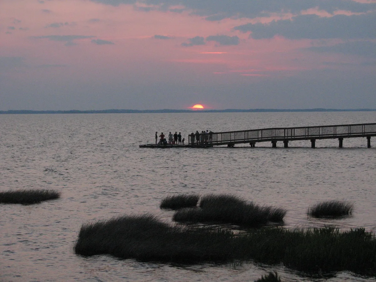 Duck Soundside Beach, Town of Duck, US East Coast, United States — 4