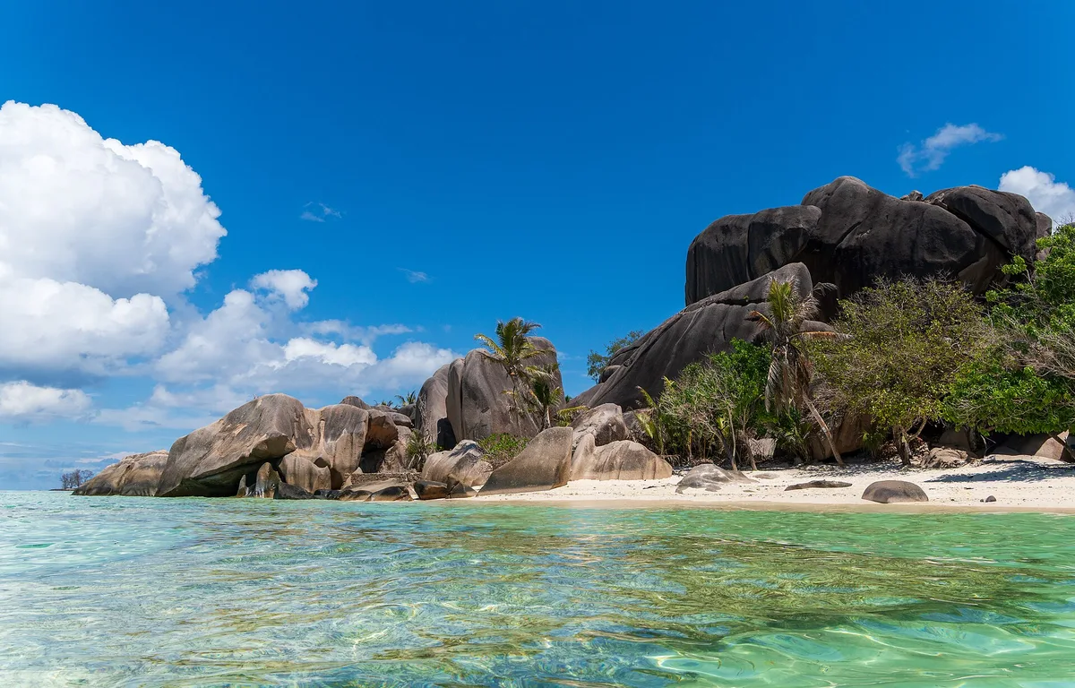 Plage de la Source d'Argent, La Digue, Seychelles Inner Islands, Seychelles — 4