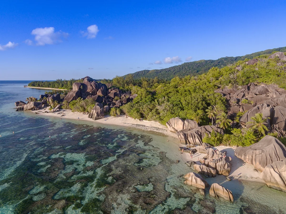 Plage de la Source d'Argent, La Digue, Seychelles Inner Islands, Seychelles — 3