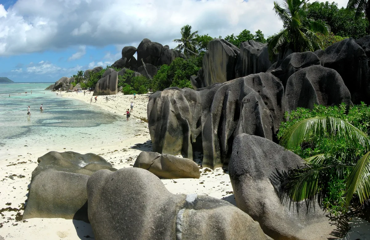 Plage de la Source d'Argent, La Digue, Seychelles Inner Islands, Seychelles — 6