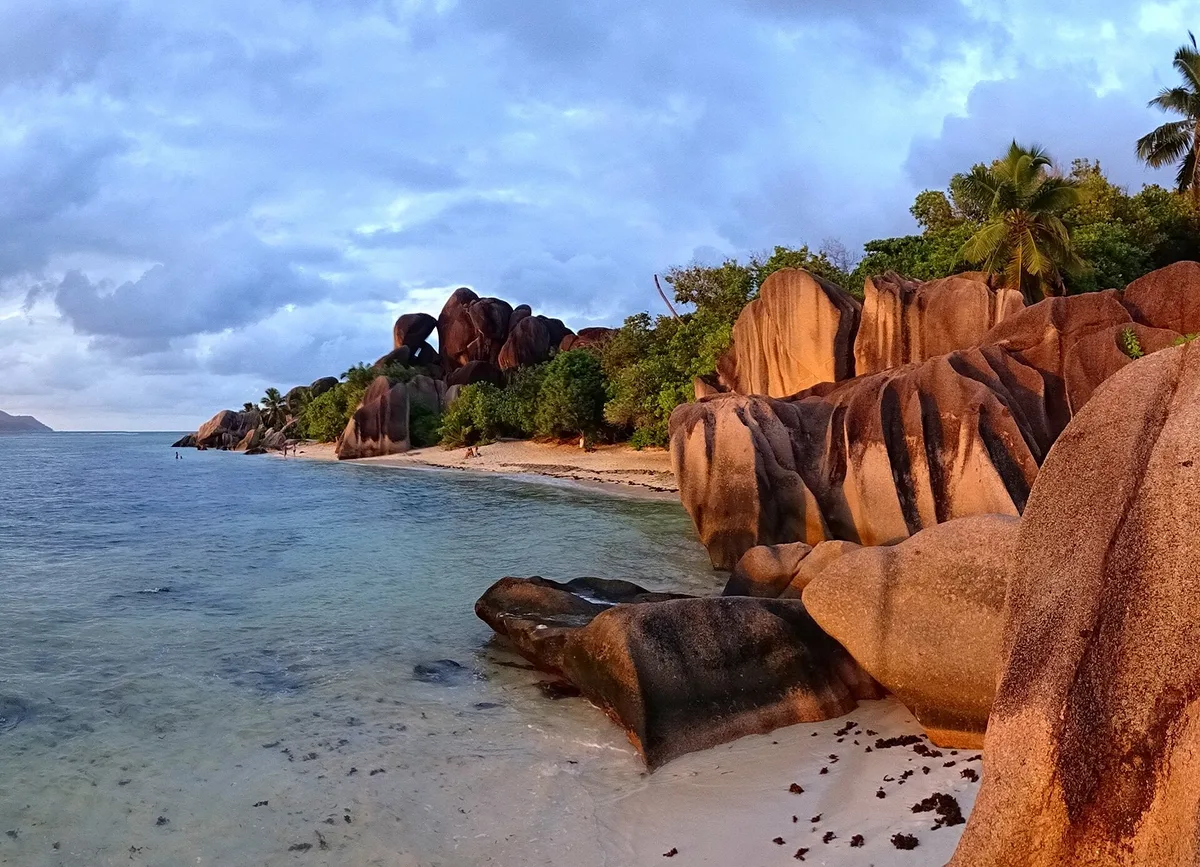 Plage de la Source d'Argent, La Digue, Seychelles Inner Islands, Seychelles — 2