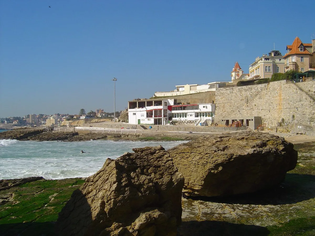 Plage de la Poça, Cascais, Portuguese Atlantic, Portugal — 5