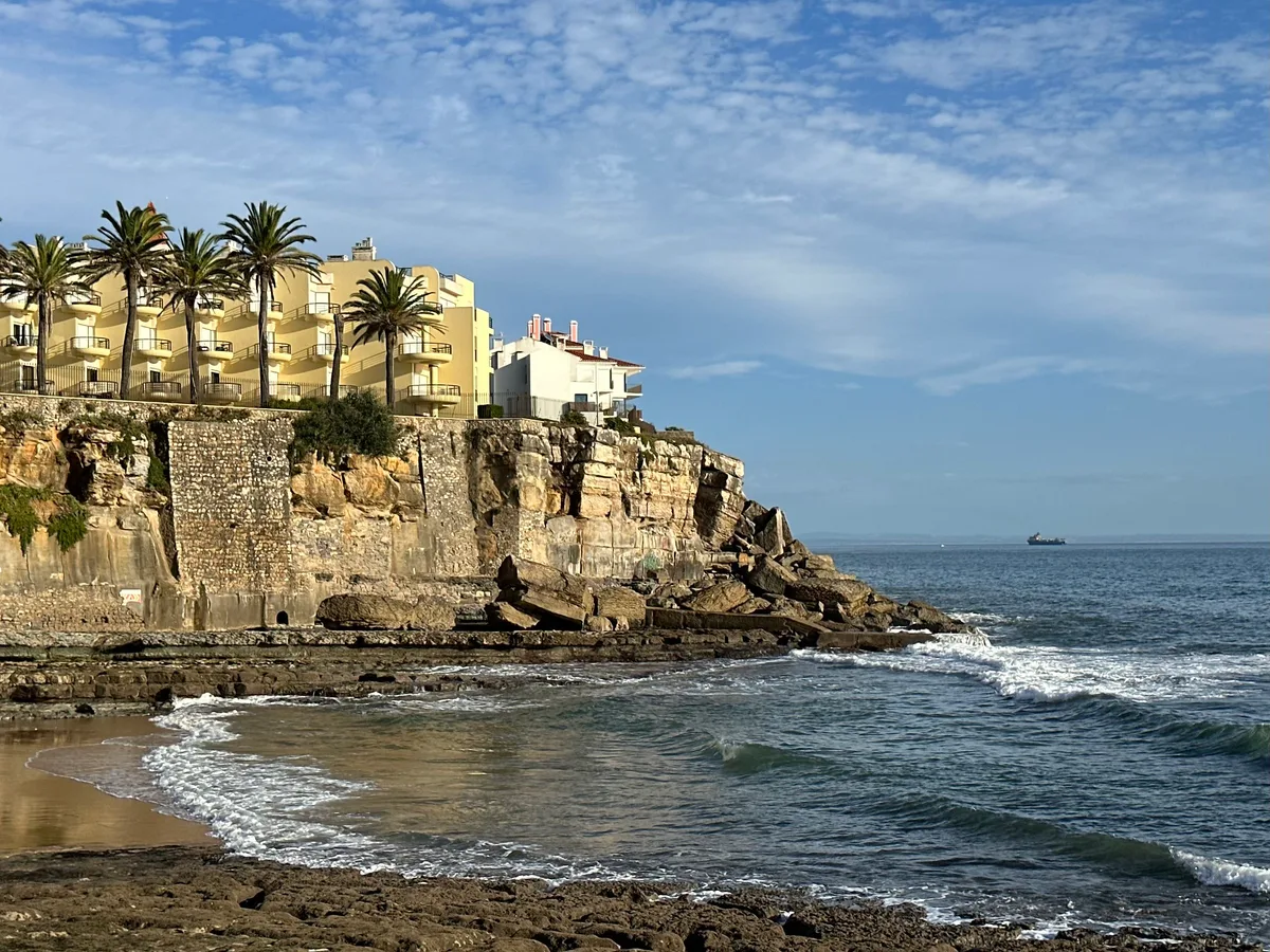 Plage de la Poça, Cascais, Portuguese Atlantic, Portugal — 3