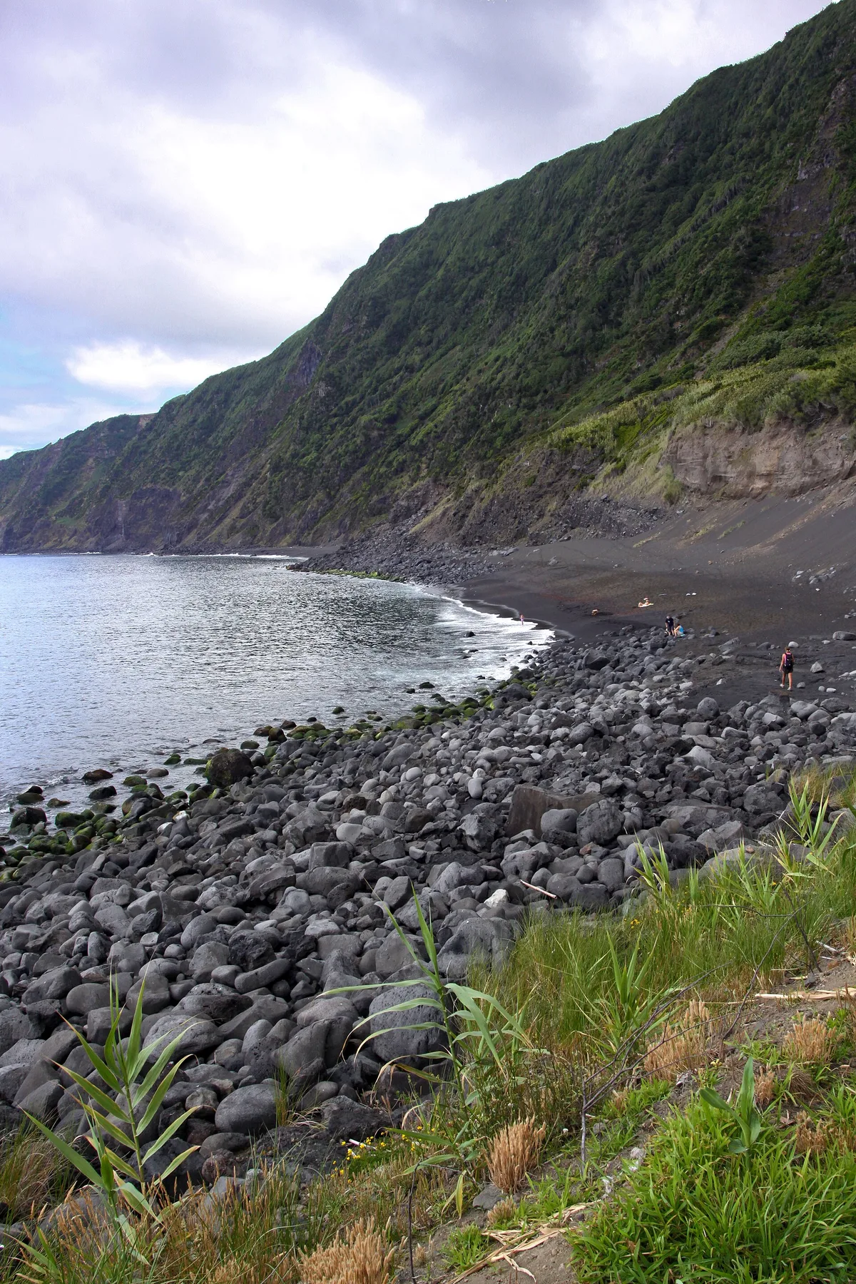 Plage de la Ribeira das Cabras, Horta, Azores, Portugal — 3