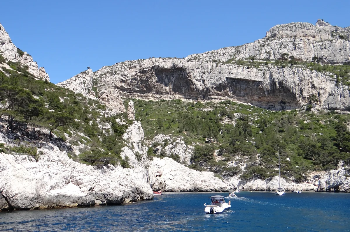 Playa de la Calanque de Sugiton, Marseille, Provence-Alpes-Côte d'Azur, Francia — 4