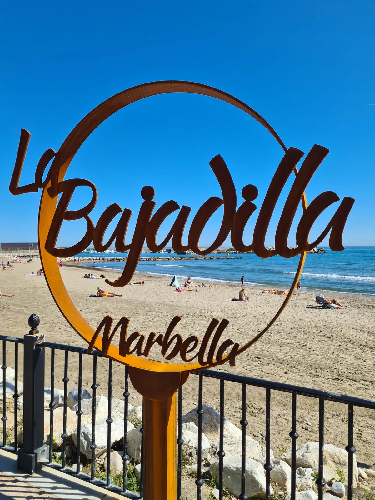 Plage de la Bajadilla, Marbella, Andalusia, Espagne — 5