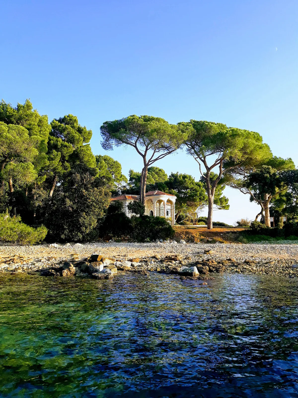 Plage de Zlatni rt, Rovinj, Istria, Croatie — 4