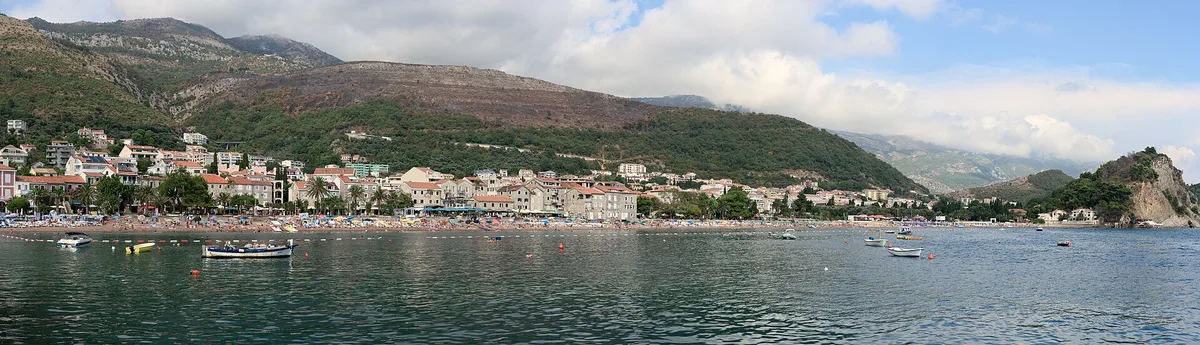 Plage de Petrovac, Budva, Adriatic Coast, Montenegro — 3