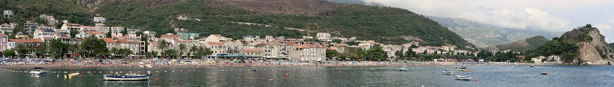 Plage de Petrovac, Budva, Adriatic Coast, Montenegro — 4