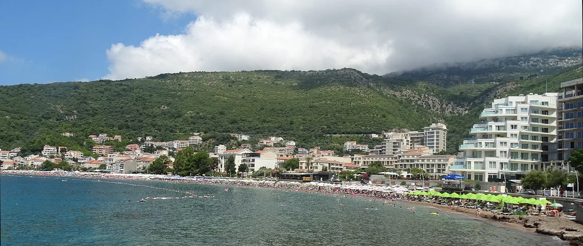 Plage de Petrovac, Budva, Adriatic Coast, Montenegro — 5