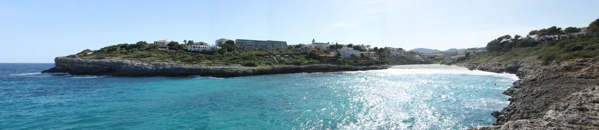 Plage de Cala Anguila, Manacor, Balearic Islands, Espagne