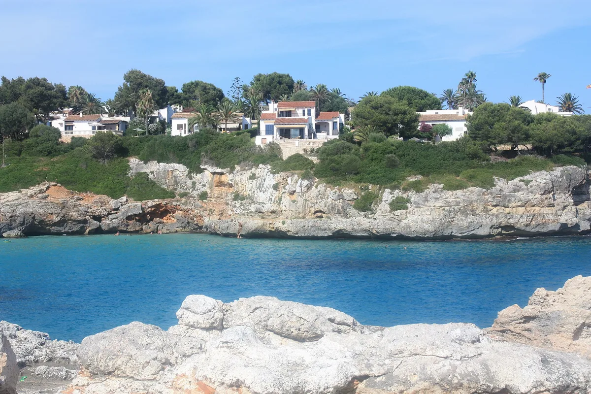 Plage de Cala Anguila, Manacor, Balearic Islands, Espagne — 2