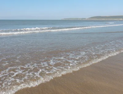 Spiaggia di Saunton Sands, Braunton, British Coast, Regno Unito — 3
