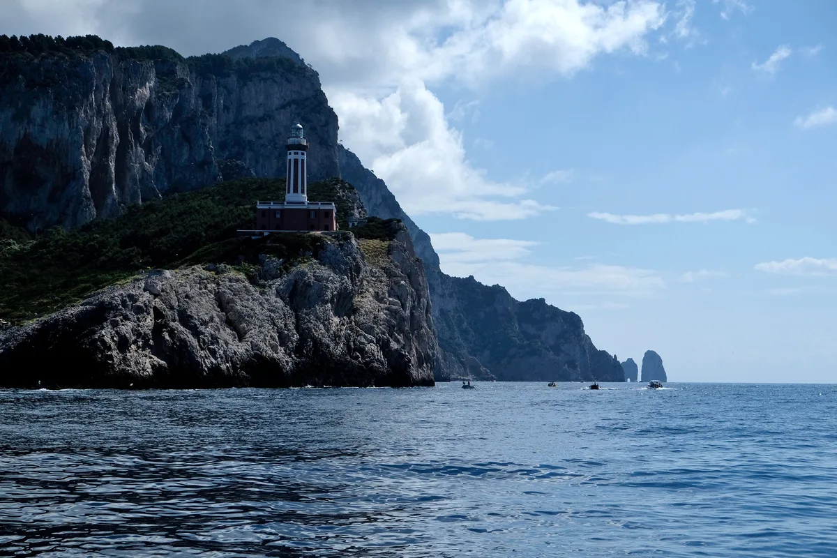 Lido del Faro Beach, Anacapri, Campania, Italy — 2