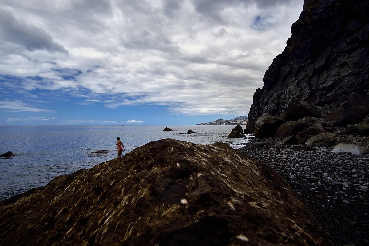 Plage de Garajau, Santa Cruz, Madeira Archipelago, Portugal