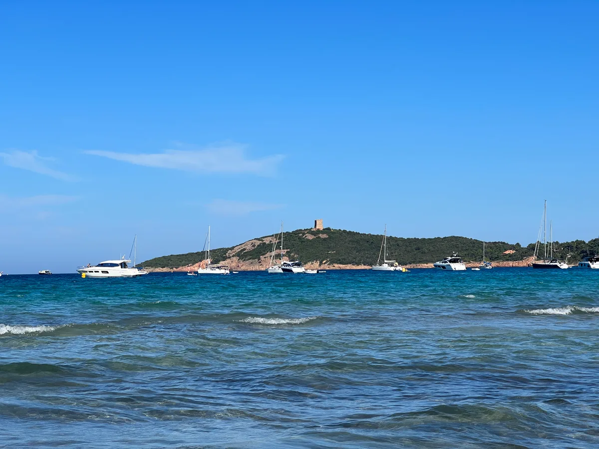 Plage de Pinarellu, Zonza, Corse, France