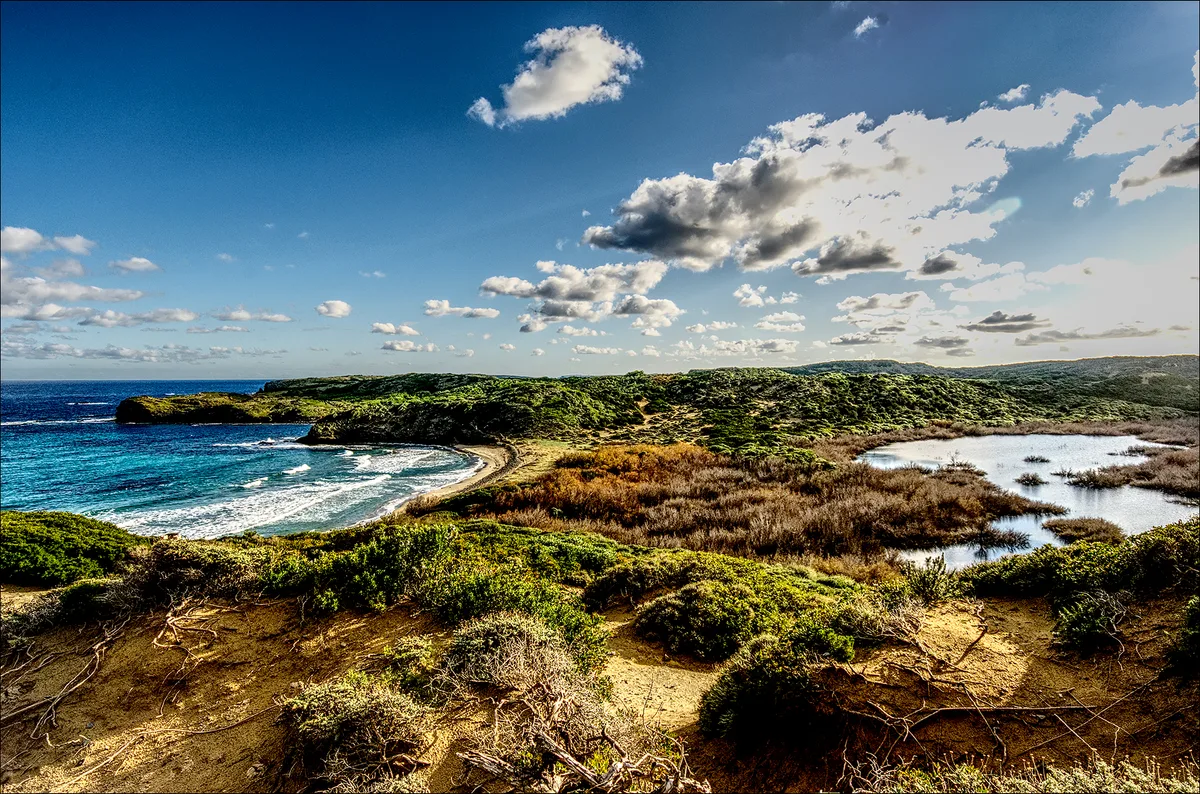 Plage d'en Tortuga, Maó, Balearic Islands, Espagne — 2