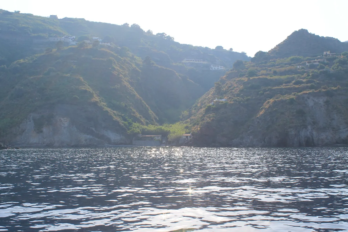 Plage de la Forbice, Lipari, Sicily, Italie — 5