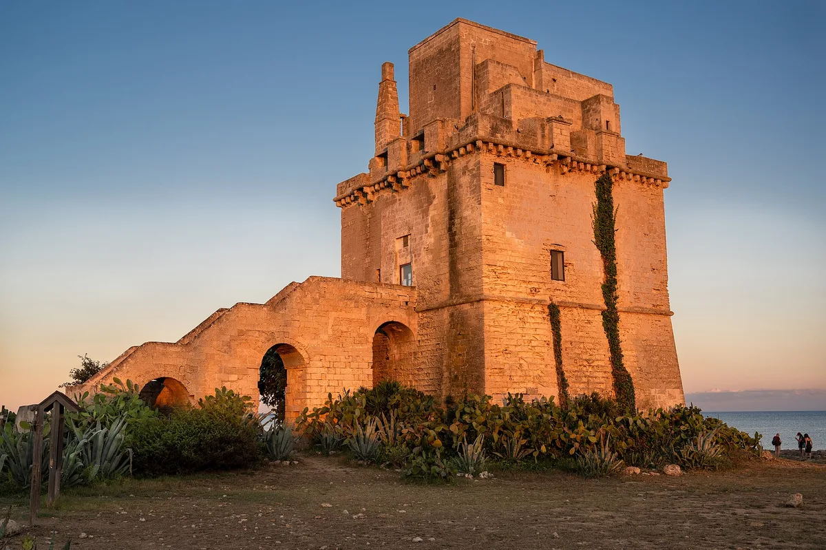 Plage de Torre Colimena, Manduria, Puglia, Italie — 3