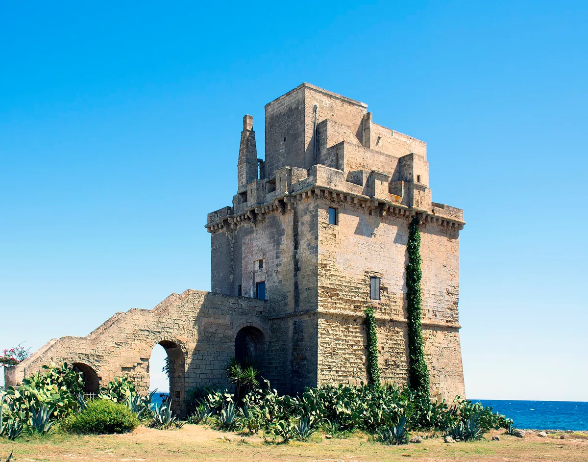 Plage de Torre Colimena, Manduria, Puglia, Italie — 4