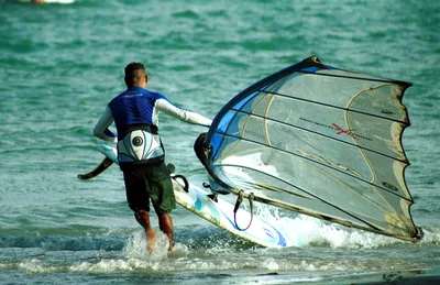 Plage d'El Yaque, Díaz, Venezuelan Caribbean, Venezuela — 2