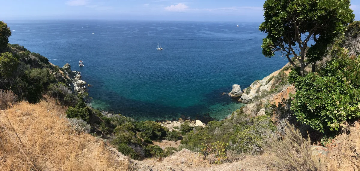 Plage de Cherry Cove, Two Harbors, California Islands, États-Unis