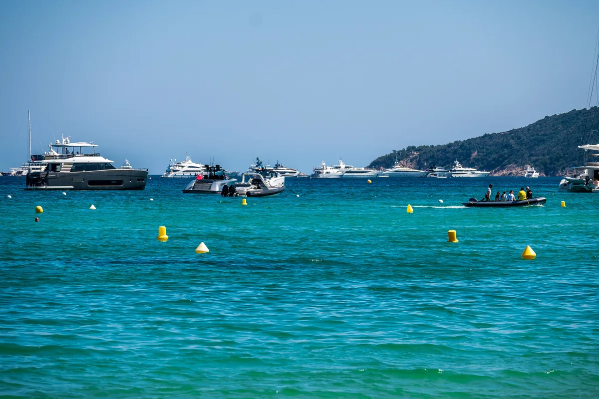 Tahiti Beach, Ramatuelle, French Riviera, France