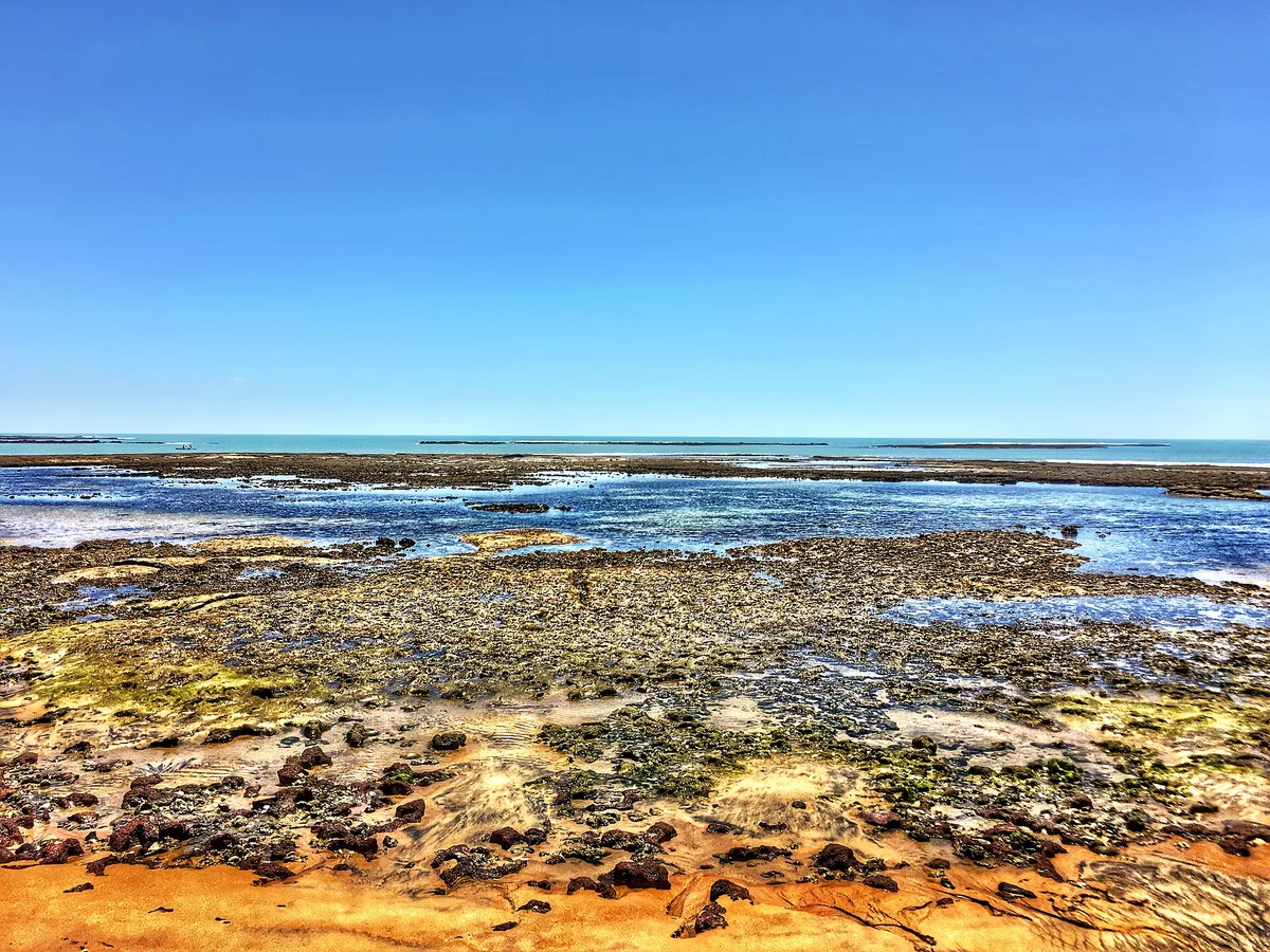Plage de Curuípe, Prado, Brazilian Atlantic, Brésil — 3