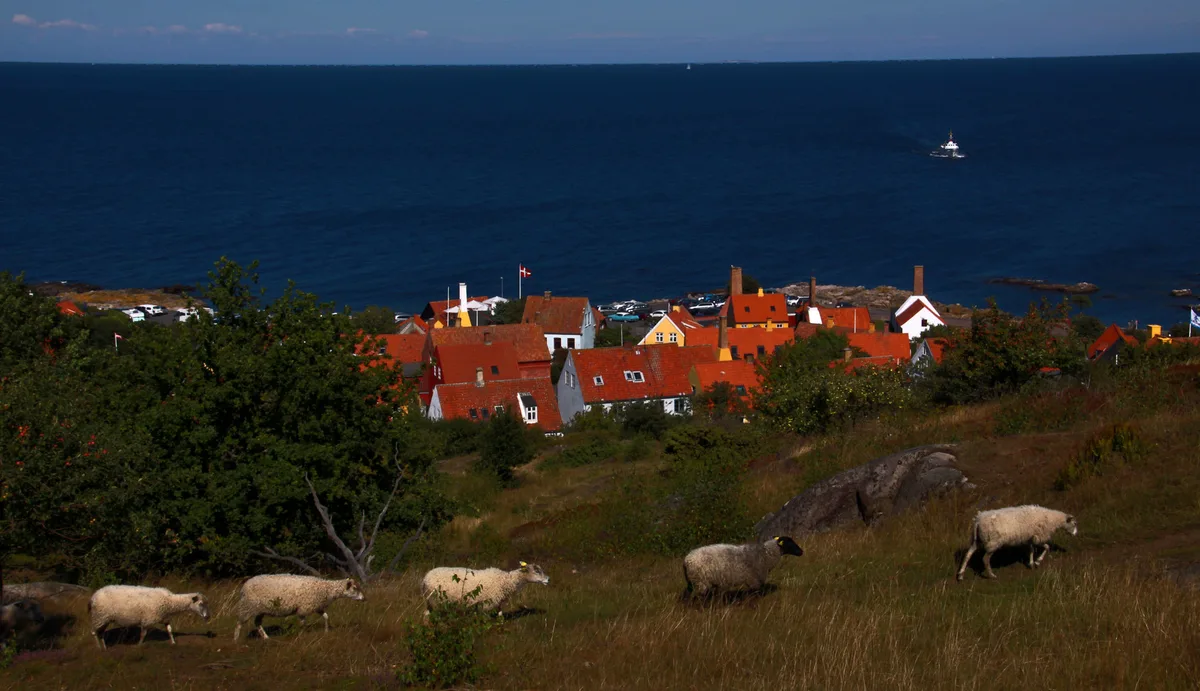 Gudhjem Beach, Bornholm, Baltic Sea, Denmark — 6