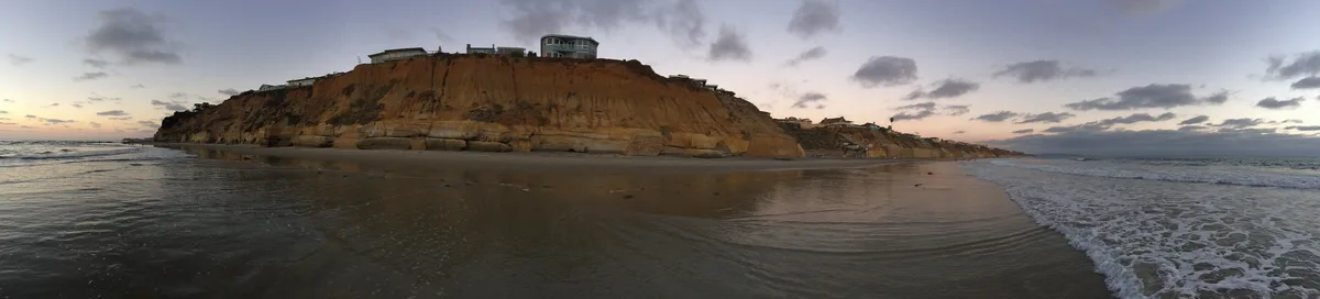 Tide Beach Park, Solana Beach, California Coast, United States — 3
