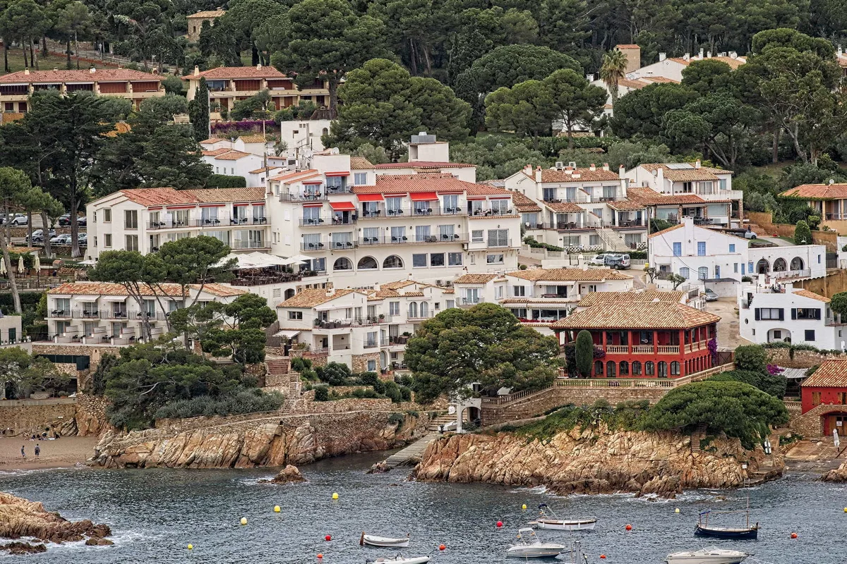 Platja Fonda, Begur, Catalonia, España