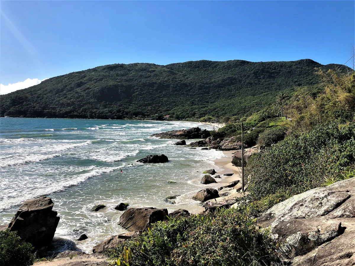 Plage du Matadeiro, Florianópolis, Brazilian Atlantic, Brésil — 4