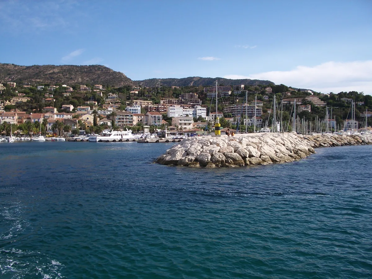 Favière-Strand, Bormes-les-Mimosas, French Riviera, Frankreich — 2