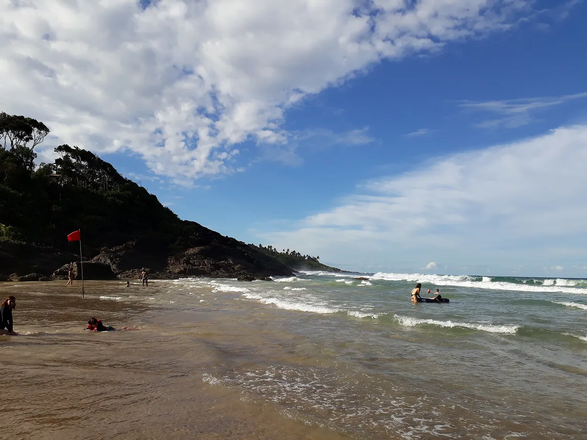 Plage d'Itacaré, Itacaré, Brazilian Atlantic, Brésil — 4