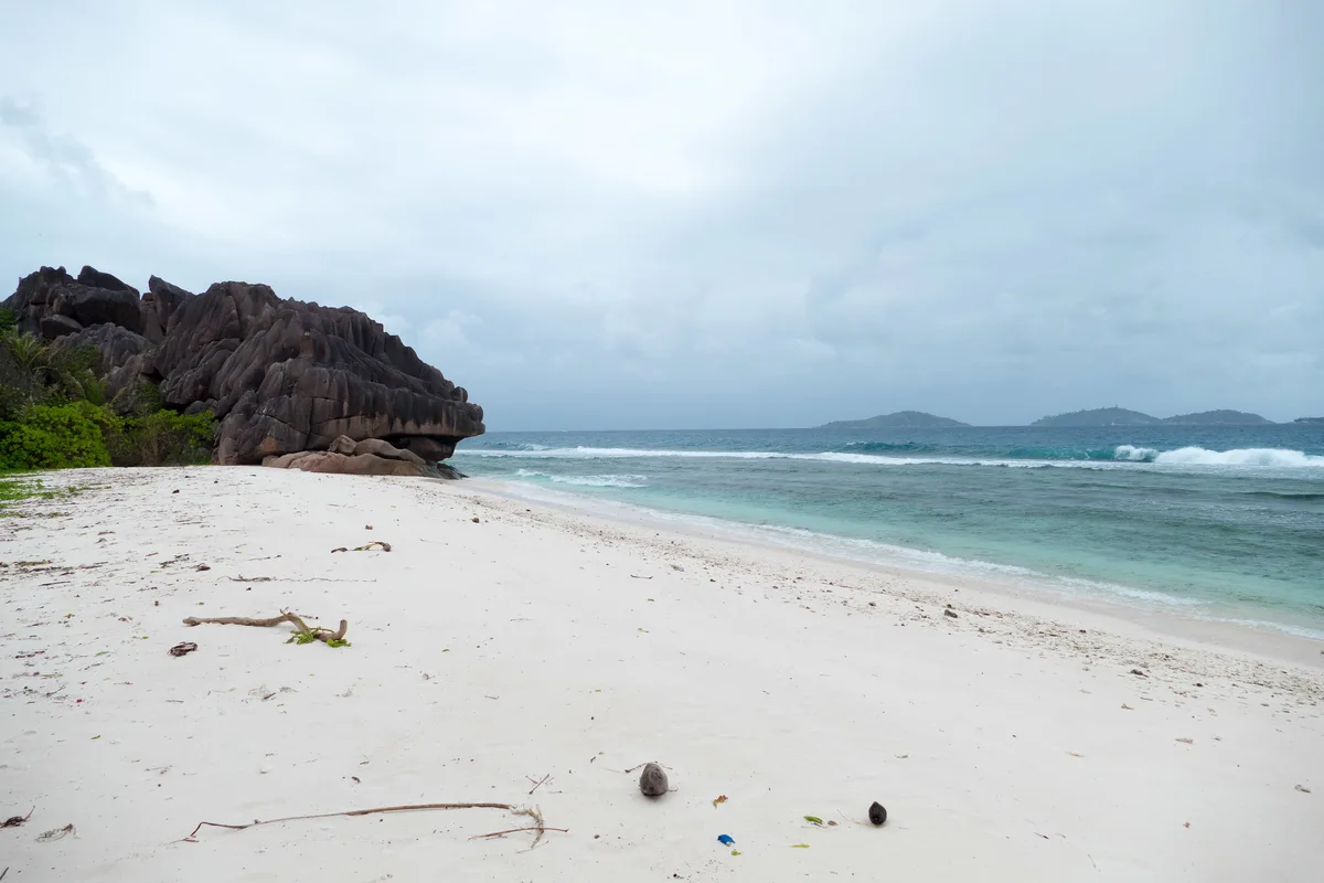 Plage Anse Grosse Roche, La Digue, Seychelles Inner Islands, Seychelles — 4