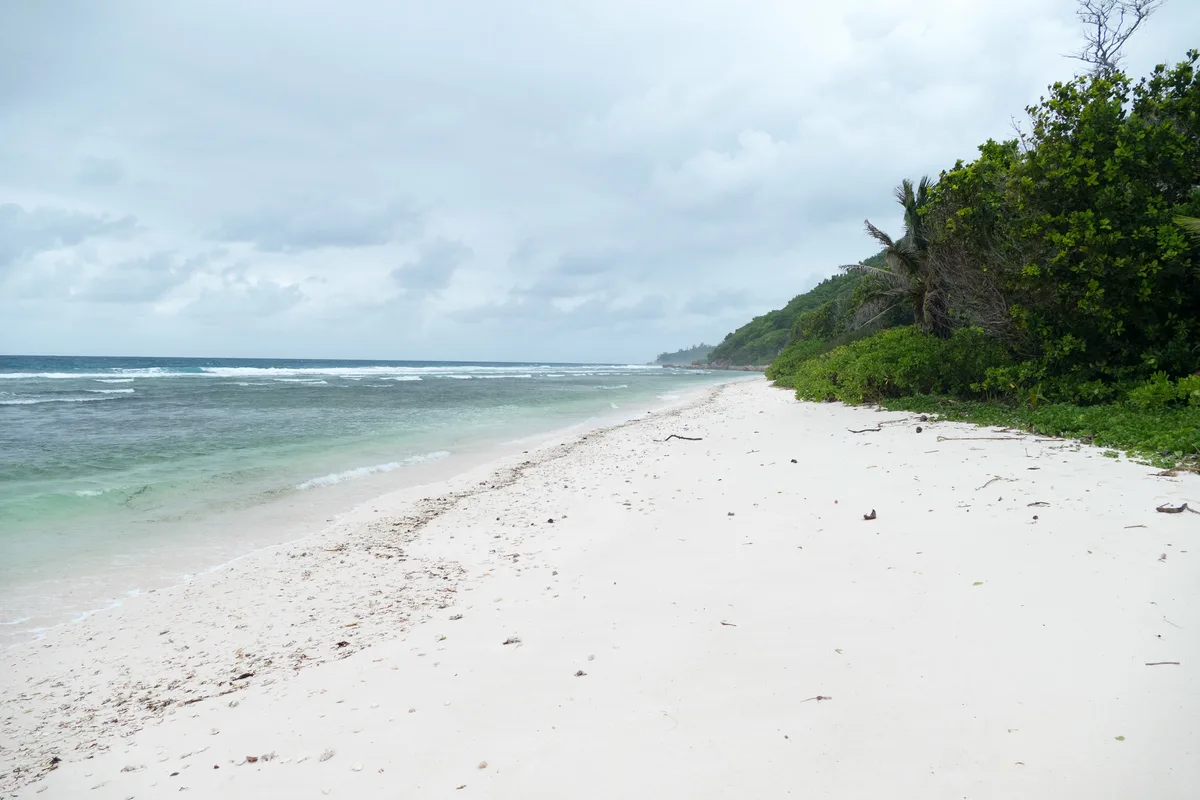 Plage Anse Grosse Roche, La Digue, Seychelles Inner Islands, Seychelles — 6