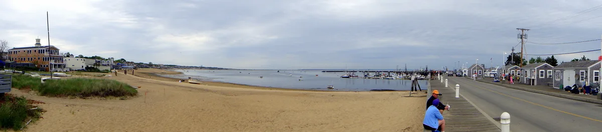Plage de Provincetown Harbor, Provincetown, US Northeast, États-Unis