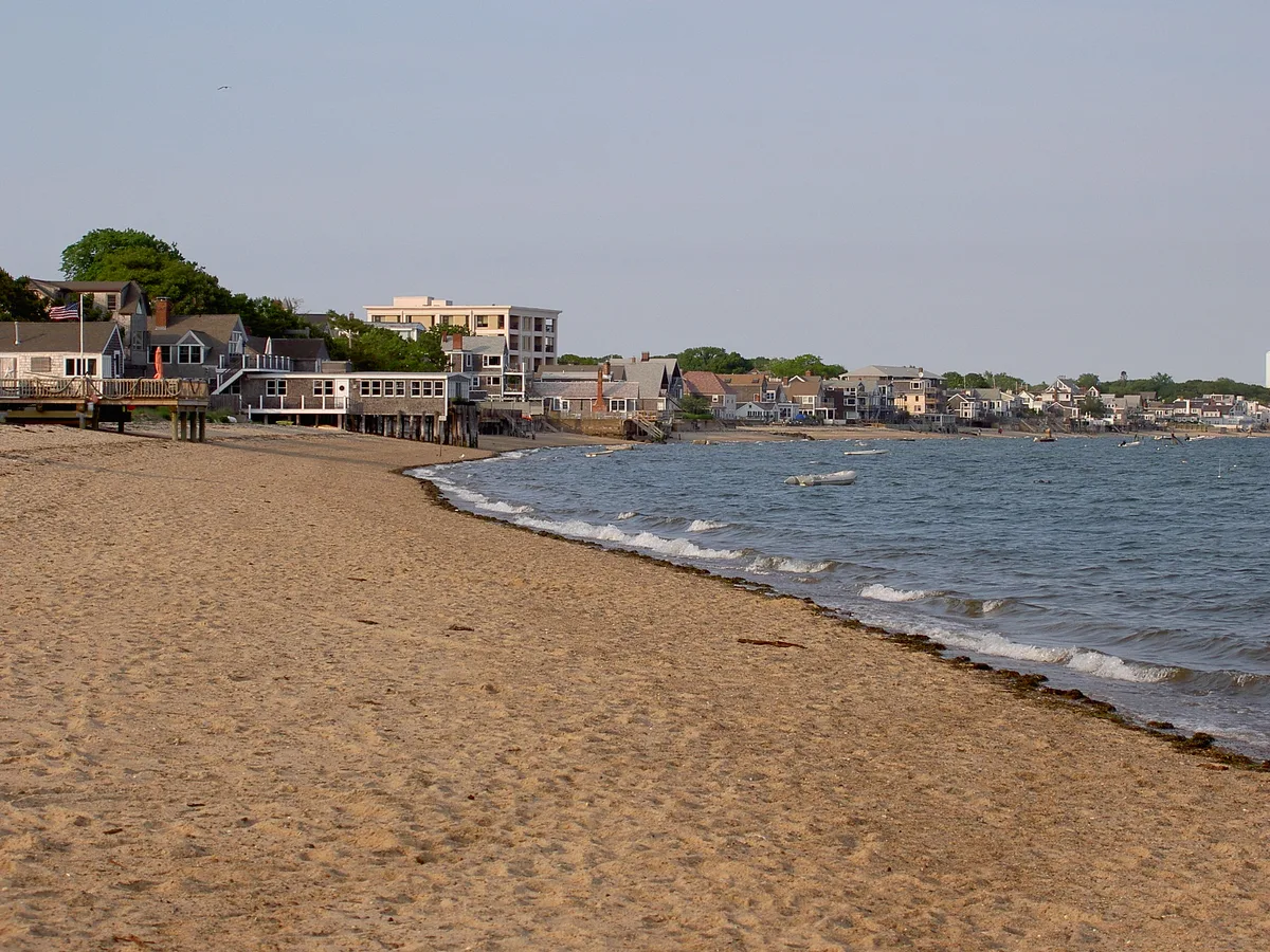 Plage de Provincetown Harbor, Provincetown, US Northeast, États-Unis — 6