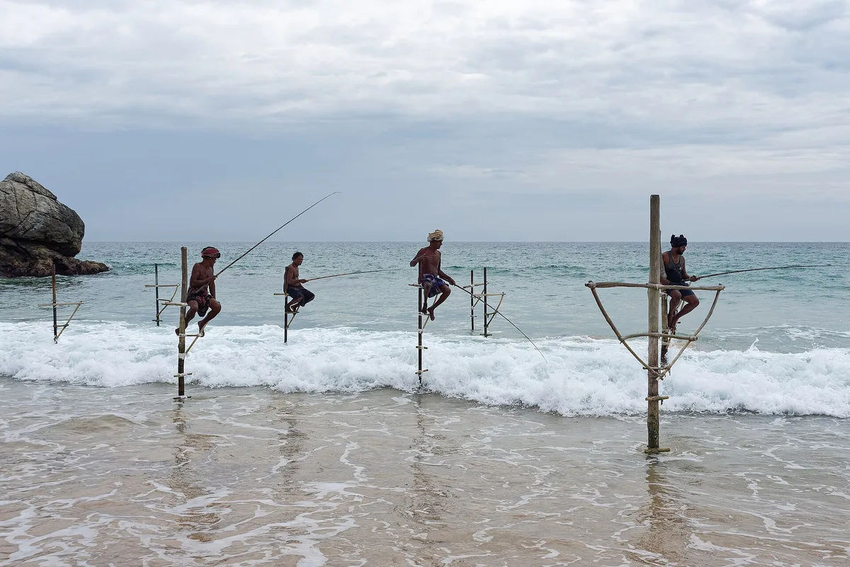 Spiaggia di Kataluwa, Kataluwa, Southern Province, Sri Lanka — 3